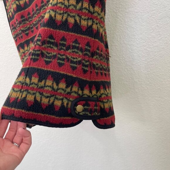 Montanaco Fleece Full Zip Lodge Cabin Ski Winter Vest w Pockets Women size Large - Picture 6 of 7